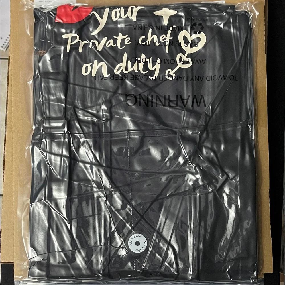 Couples Apron Set - Black